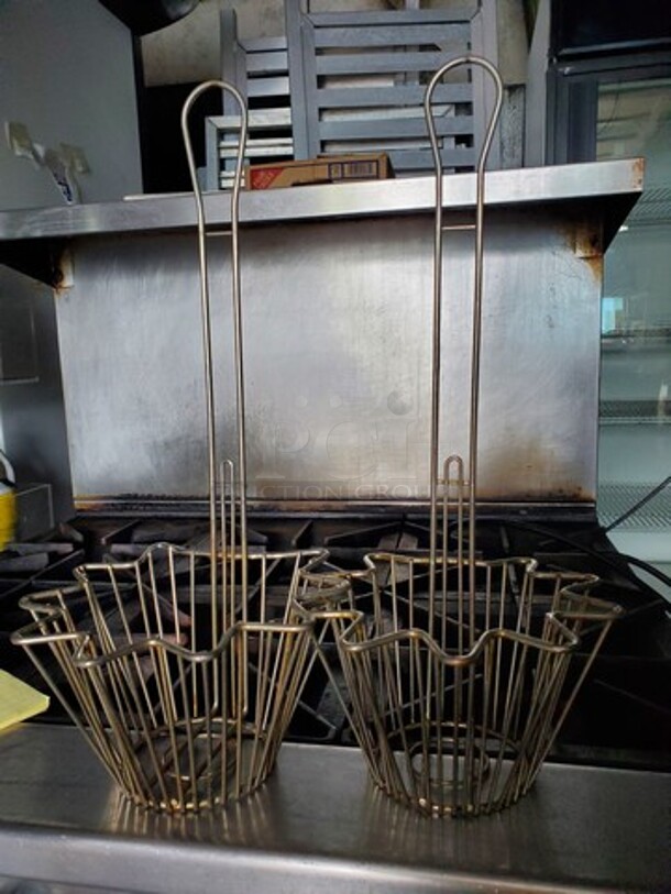 Stainless Steel Taco Salad Bowl Fry Basket BIDX2 - Image 3 of 3