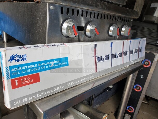 BLUE HAWK Adjustable 8-Clamp Rail BRAND NEW - Image 1 of 3