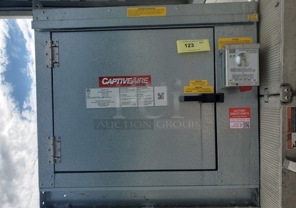 CAPTIVE AIR A10SDF Air Return Brand New! - Image 2 of 6