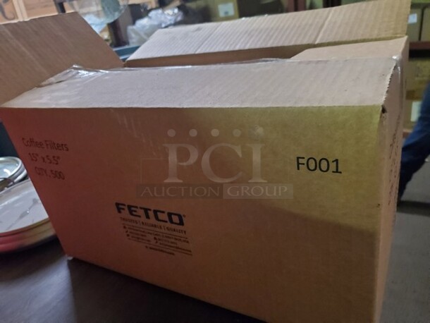 Fetco Coffee Filters 15"X5.5" QTY. 500 - Image 2 of 3