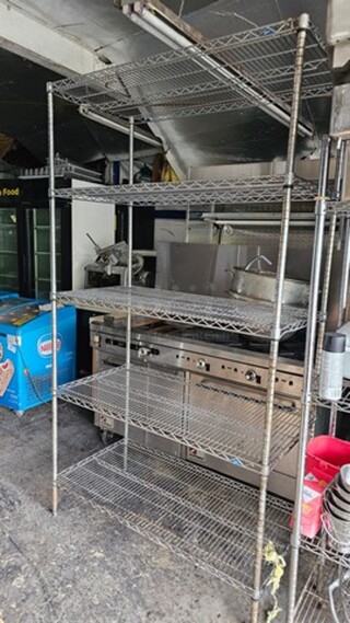 Wire Shelving Unit