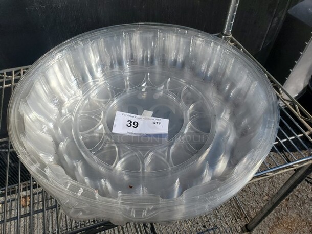 One Lot of Round Plastic Covers
17" in diameter - Image 1 of 2