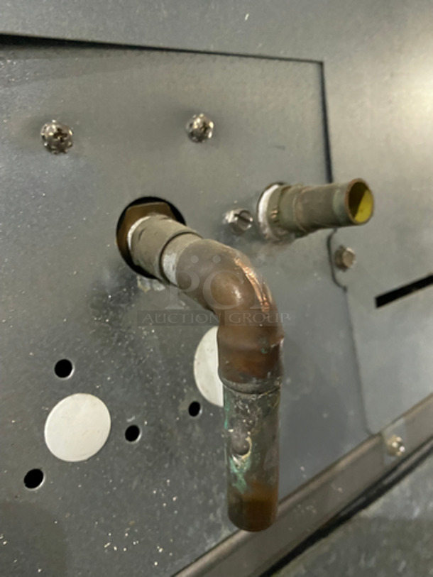 Ice-O-Matic Commercial Ice Making Machine Head! All Stainless Steel Body! On Commercial Ice Bin! On Legs! 2x Your Bid Makes One Unit! Model: ICE1006HW4 SN: 14101280011399 208/230V 60HZ 1 Phase - Image 6 of 9