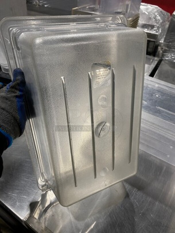Cambro Clear Food Storage Container With Lid! 3x Your Bid! - Image 6 of 7