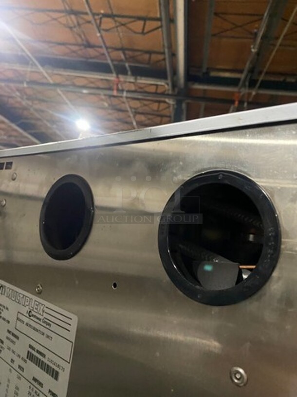 Manitowoc Multiplex Soda Factory Remote/Super Chill Refrigeration Unit! All Stainless Steel! Model: 2803A04 SN: 1101418170 120V 60HZ 1 Phase - Image 5 of 8