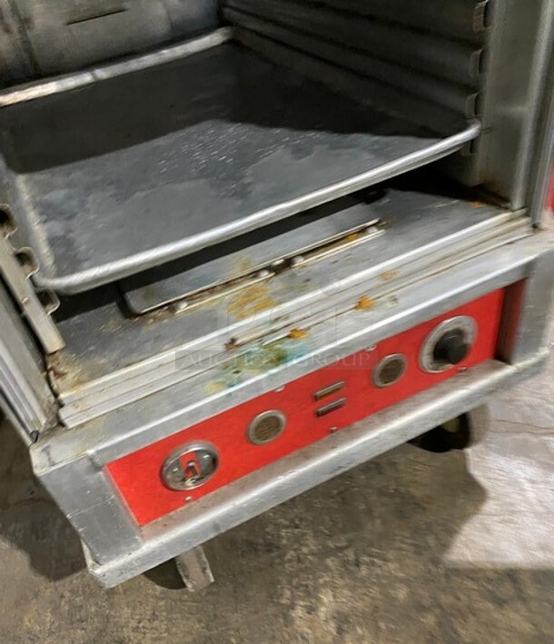 Cres Cor Commercial Insulated Warming/Proofing Cabinet! With 2 Half Doors! Holds Full Size Trays! All Stainless Steel! On Casters! - Image 6 of 8