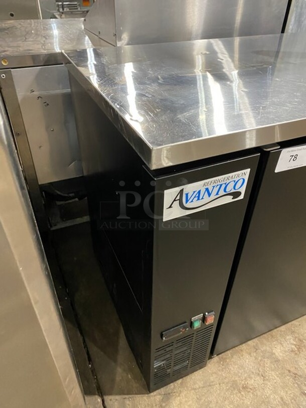 NICE! Avantco Commercial Refrigerated Dual Tower Kegerator! With Towers! With 3 Door Storage Space Underneath! Poly Coated Racks! Model: 178UDD378 SN:6436334321083606 115V - Image 2 of 10