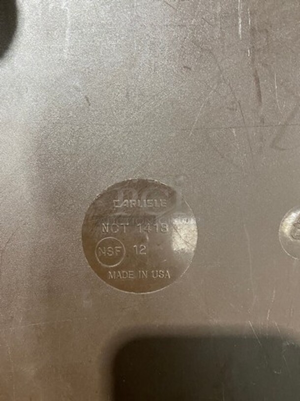 Carlisle Brown Poly Food Serving Trays! 15x Your Bid! - Image 5 of 5