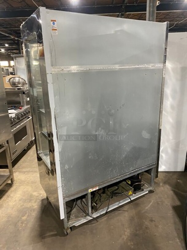 LANGER PASTORKALT KARLOS 200 UL Multi Deck Grab N Go Display Cooler Merchandiser! On Casters! 1-230V/60Hz  - Image 2 of 7