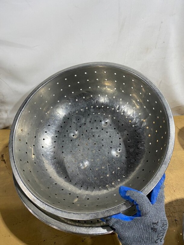Commercial Stainless Steel Food Strainers! 5X Your Bid! - Image 5 of 5