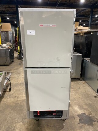 Amazing! Metro Commercial Insulated Stainless Steel Heating/Proofing Cabinet Food Warmer! MODEL C199-HM2000 120V! On Casters! Single Phase!