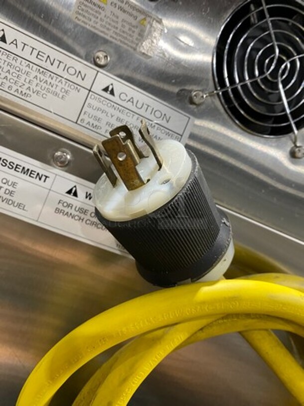 Cres Cor Commercial Electric Powered Split Door Roast-N-Hold Oven! All Stainless Steel! On Casters! Model: RO151FUA12DE4803Z SN: JBIJ0005151635 480V 60HZ 3 Phase - Image 9 of 9