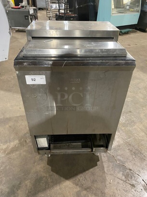 Beca Commercial Undercounter Glass Chiller! All Stainless Steel! On Legs! Model: BGFS124 SN: 00003123 115V - Image 1 of 8
