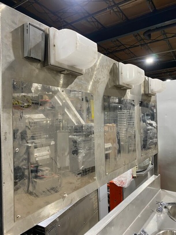 WOW! Commercial 3 Bay Sink Wash Station! Solid Stainless Steel! On Legs! - Image 7 of 11