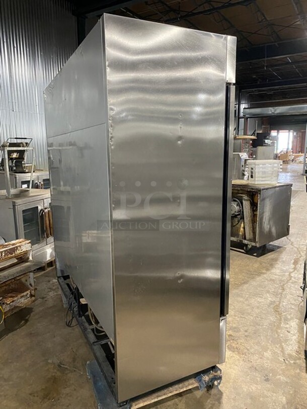 True Commercial 3 Door Reach In Cooler! With Poly Coated Racks! All Stainless Steel! Model: TS72 SN:12884807 115v - Image 7 of 12