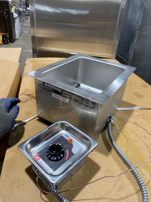 NEW IN BOX! APW Wyott Electric Powered CounterTop Single Well Drop In Steam Table! Working! - Image 9 of 9
