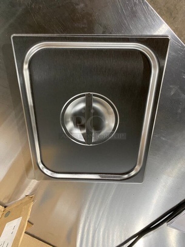NEW! IN THE BOX! Vollrath Stainless Steel 1/2 Size Steam Table/ Prep Table Food Pan Lids! - Image 3 of 5