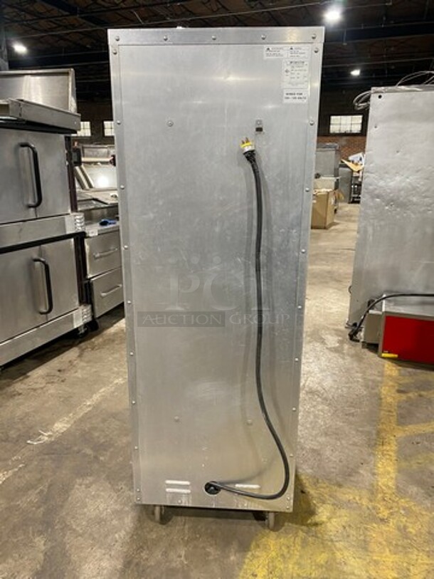 Cres Cor Commercial Single Door Food Warmer/Proofer Cabinet! Stainless Steel! On Casters! Model: 121PHUA11D SN: DAIJ172721563 120V 60HZ 1 Phase - Image 3 of 8