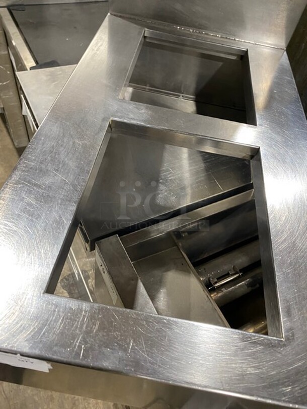 Nice! All Stainless Steel 2 Bay Drop In Steam Table Insert! - Image 5 of 7