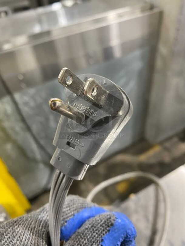 COOL! Hoshizaki Commercial Ice Maker Machine Head! All Stainless Steel! Model: KMD410MAH SN: J07254D 115V 60HZ 1 Phase - Image 6 of 8