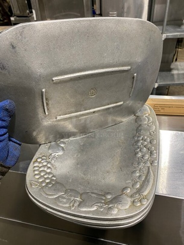 Decorative Metal Serving/ Display Trays! 6x Your Bid! - Image 6 of 6