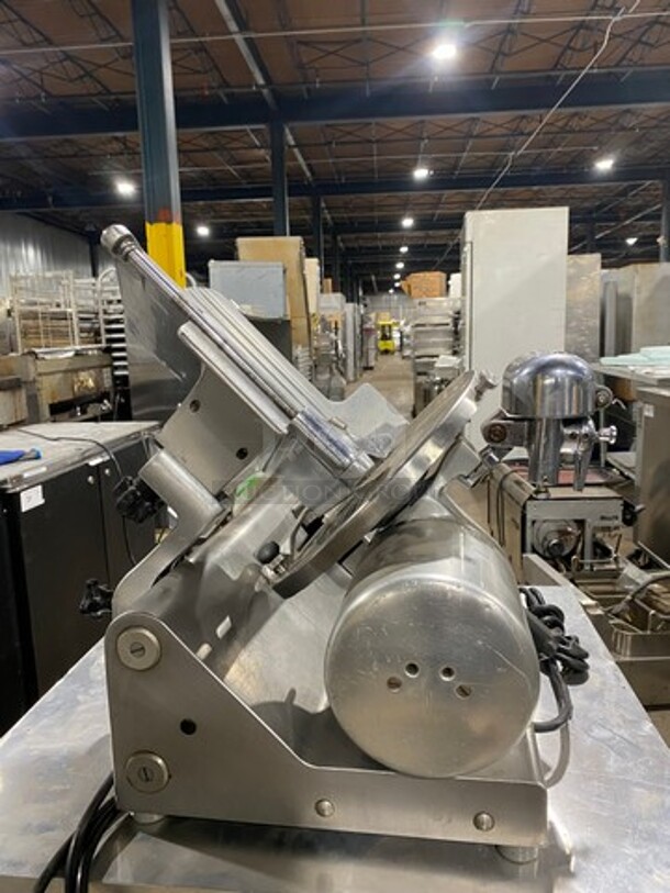 Globe Commercial Countertop Deli/ Meat Slicer! All Stainless Steel! - Image 3 of 9