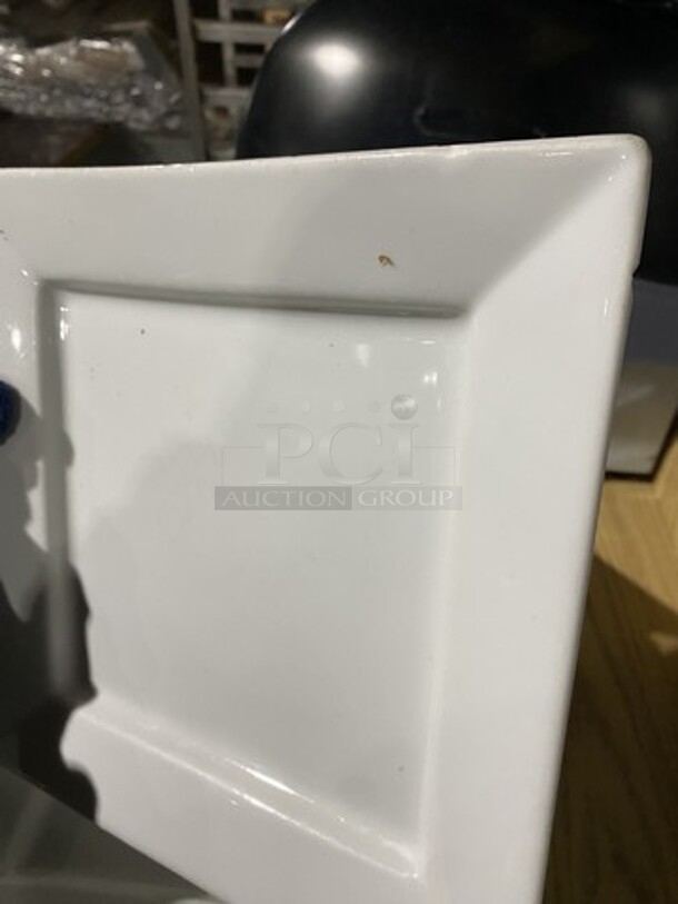 WOW! CAC Square Style Dining Plates! 1o X Your Bid! - Image 10 of 11