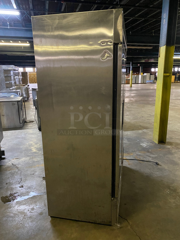 True Commercial 2 Door Reach In Refrigerator! With Poly Coated Racks! All Stainless Steel! Model: TS49 SN: 11637158 115V 60HZ 1 Phase - Image 2 of 9
