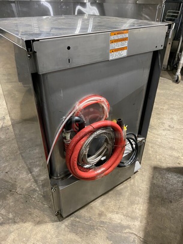 Hobart New Body Style Under The Counter Dishwasher! All Stainless Steel! Model: LXEC SN: 231176137 120V 60HZ 1 Phase - Image 3 of 9