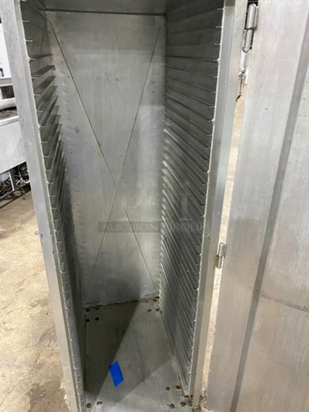 Commercial Single Door Enclosed Pan Rack! Solid Stainless Steel! On Casters! - Image 5 of 6