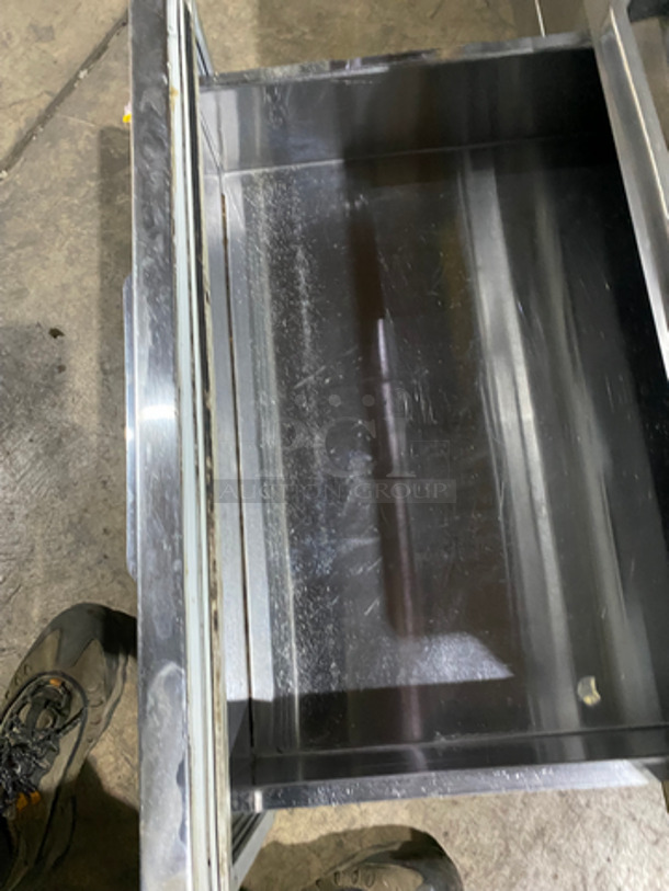Leader Commercial 2 Drawer Chef Base/Equipment Stand! All Stainless Steel! On Casters! Model: LB48S/C 115V 60HZ 1 Phase - Image 6 of 8
