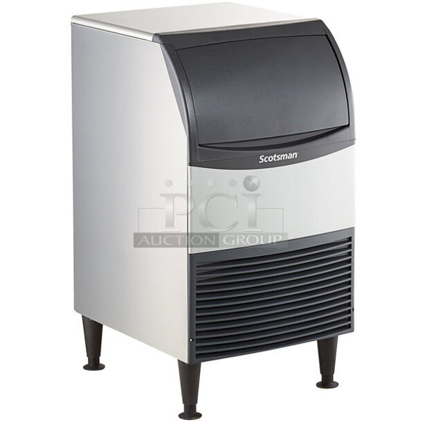 BRAND NEW SCRATCH AND DENT! 2023 Scotsman UF2020A-1A Stainless Steel Commercial Undercounter Self Contained Ice Machine. 115 Volts, 1 Phase. - Item #1114139