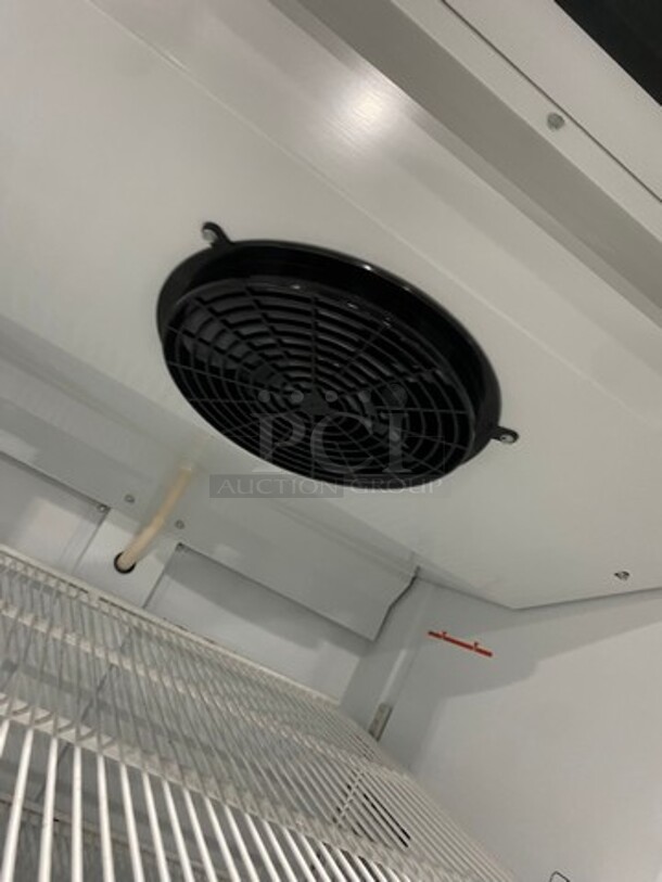Metalfrio Commercial Single Door Reach In Cooler Merchandiser! With View Through Door! With Poly Coated Racks! Model: NG27CHC 120V - Image 6 of 8