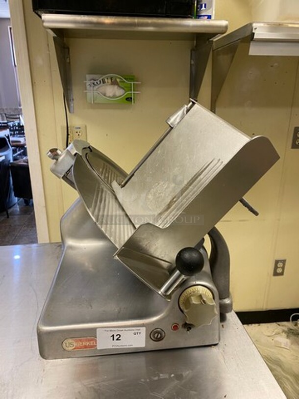 Berkel Commercial Countertop Deli/ Meat Slicer! All Stainless Steel! WORKING WHEN REMOVED!