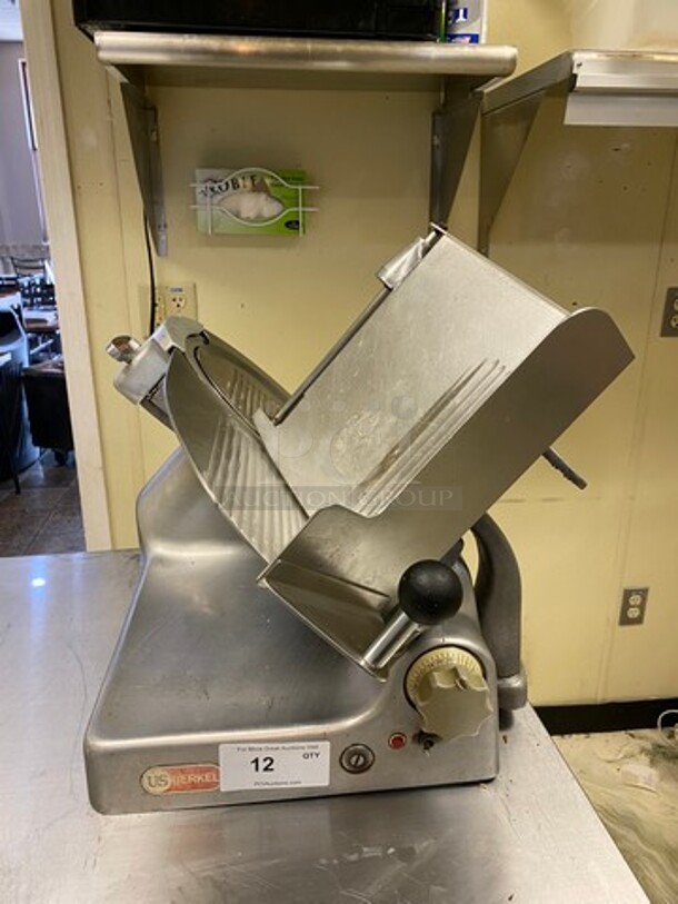 Berkel Commercial Countertop Deli/ Meat Slicer! All Stainless Steel! WORKING WHEN REMOVED! - Image 1 of 7