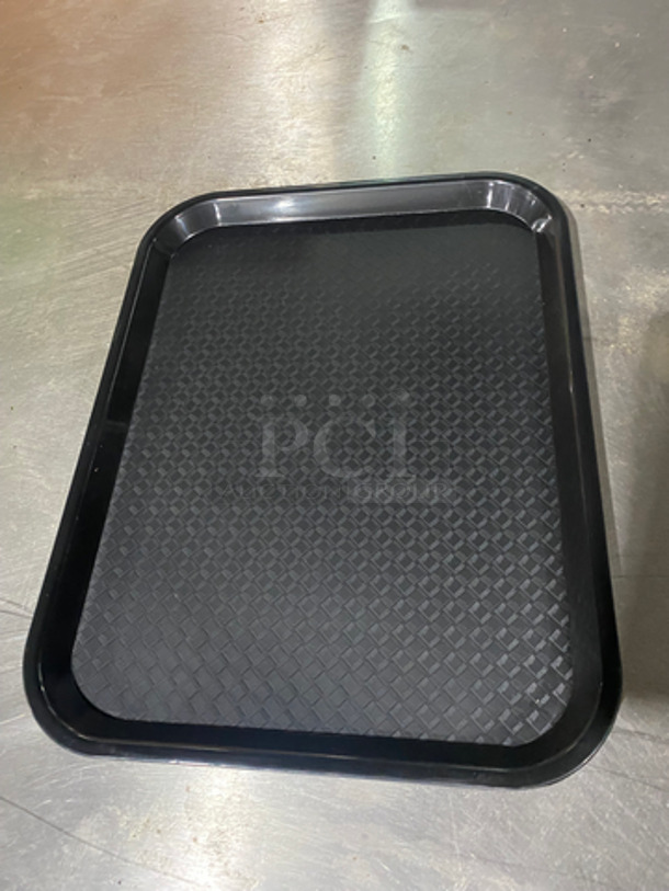 NEW! IN THE BOX! ALL ONE MONEY! 2 DZ Vollrath Black Poly Food Trays! - Image 3 of 6