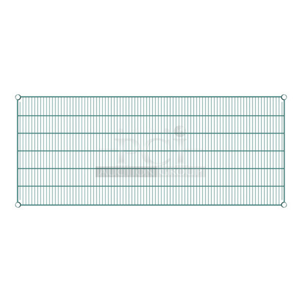 BRAND NEW SCRATCH & DENT! Regency 30" x 72" Green Epoxy Wire Shelf. (2) Boxes. (4) Shelfs In Total. 2x Your Bid.  - Image 2 of 3