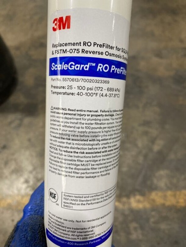 NEW! IN THE BOX! Water Filtration Replacement Cartridge! 2x Your Bid! - Image 4 of 5