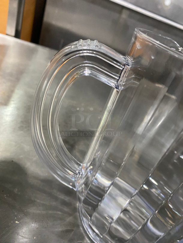 NEW! IN THE BOX! Carlisle Clear Poly 60 OZ Pitcher! 6 Pitchers in Box! 6x Your Bid! - Image 5 of 6