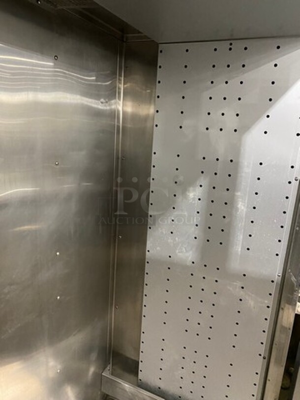 Traulsen Commercial 2 Door Roll In Rack Dough Retarder Cooler! All Stainless Steel! RACK NOT INCLUDED!  - Image 5 of 8
