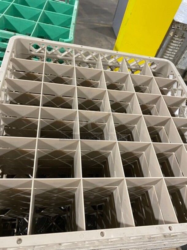 MISCELLANEOUS! Assorted Color Poly Cup Crates! With Assorted Style Stemmed Wine Glasses And Drinking Glasses! 8x Your Bid! - Image 6 of 6