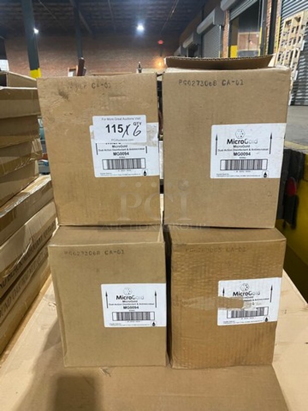 NEW! IN THE BOX! Micro Gold Dual Action Disinfectant And Antimicrobial Spray! 6x Your Bid! - Image 1 of 6