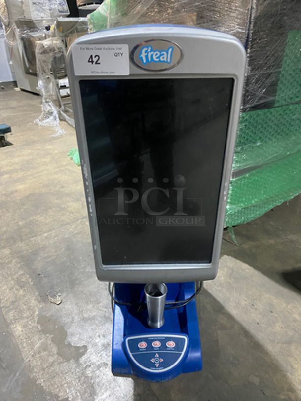 Freal Commercial Countertop Touch Screen Self-Serve Milk Shake/Smoothie Mixer Blender! 115V 1 Phase