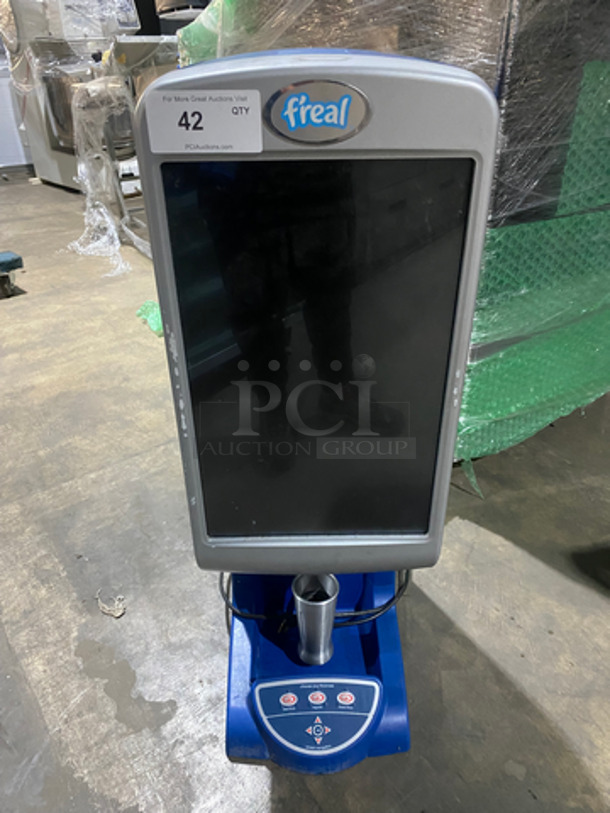 Freal Commercial Countertop Touch Screen Self-Serve Milk Shake/Smoothie Mixer Blender! 115V 1 Phase - Image 1 of 8