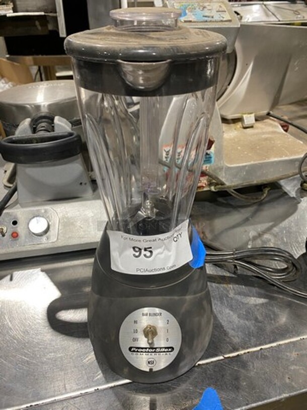 Proctor Silex Commercial Countertop Bar Blender! With Pitcher And Lid! - Image 1 of 6