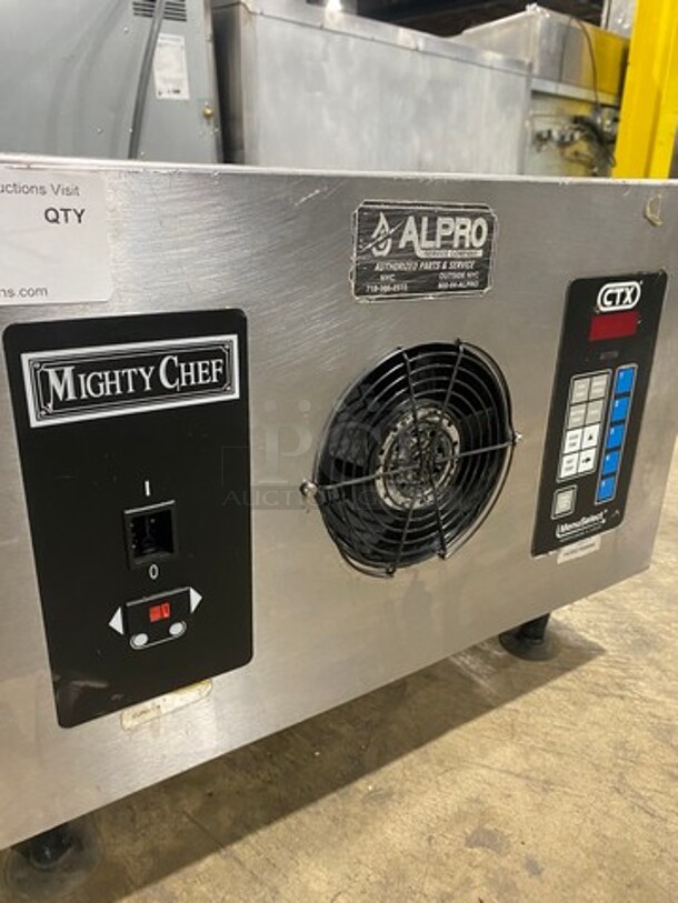 WOW! Mighty Chef Commercial Countertop Conveyor Oven! All Stainless Steel! On Small Legs! - Image 7 of 8