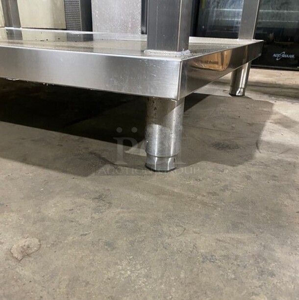 2015 Electrolux Air-O-Steam Electric Touch Line Combi Convection Oven! With View Through Door! Metal Oven Racks! With Open Underneath Storage Space! All Stainless Steel! On Legs! MODEL AOS102EKM1 SN:54810001 208V 3PH  - Image 9 of 11