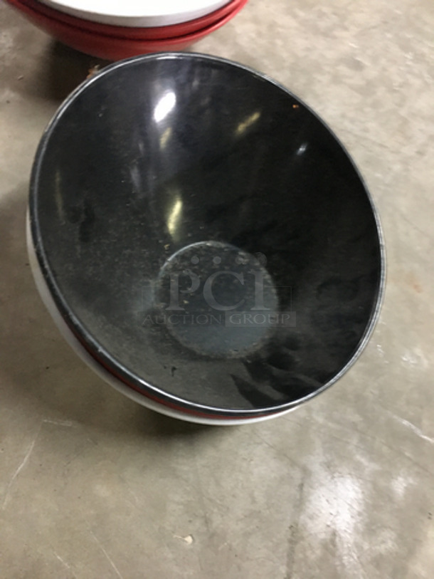 ALL ONE MONEY! Red, White And Black Bowls! - Image 3 of 3