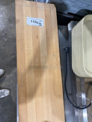 NEVER USED! Butcher Block Cutting Boards! 2x Your Bid