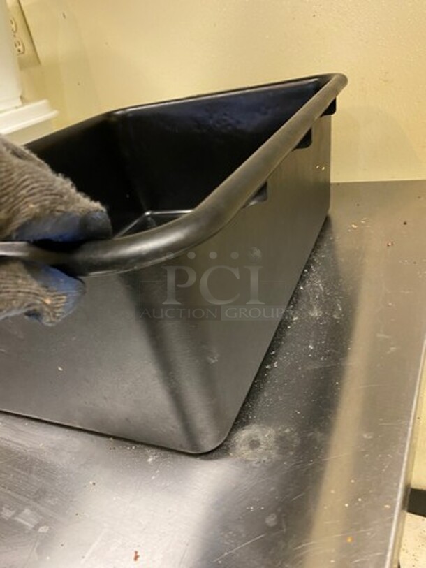 Black Poly Bus Bin! - Image 2 of 4